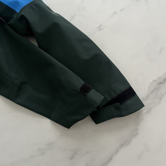 Tory Burch Sport All-Weather Jacket Color block blue green M Sporty Rich Outdoor - Picture 10 of 16